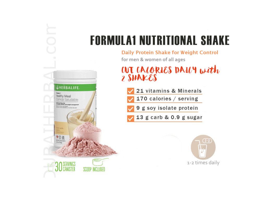 Formula1 nutritional shake Dubai